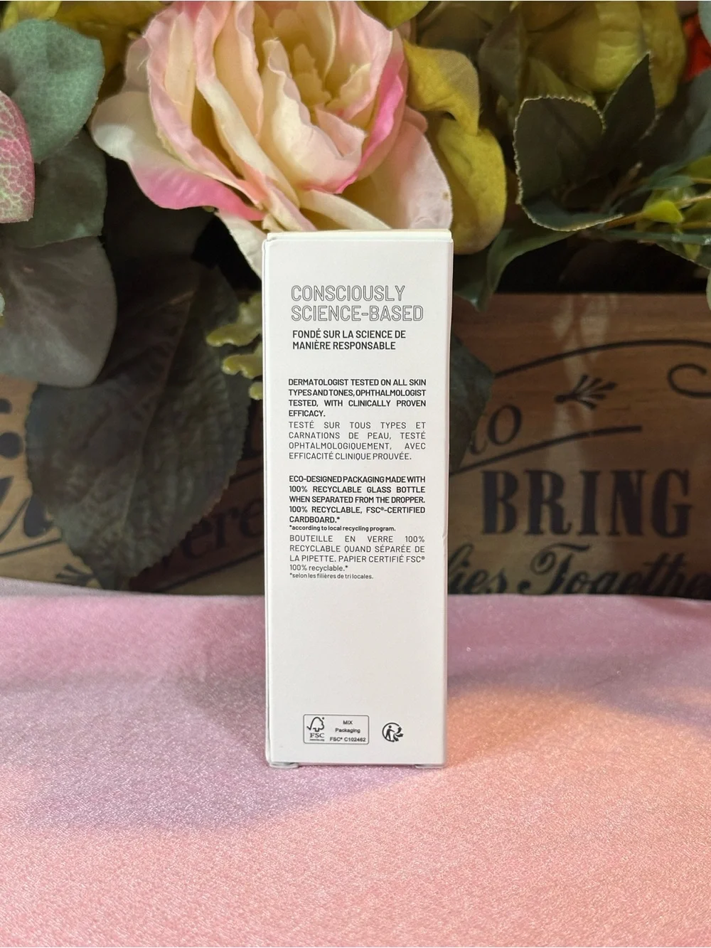 Dr. B LAB Glassaholic Face Serum Peel - White